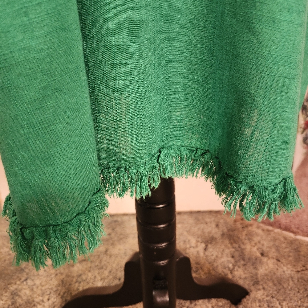 Kelly Green Bell Sleeve Dress - Picture 3 of 5
